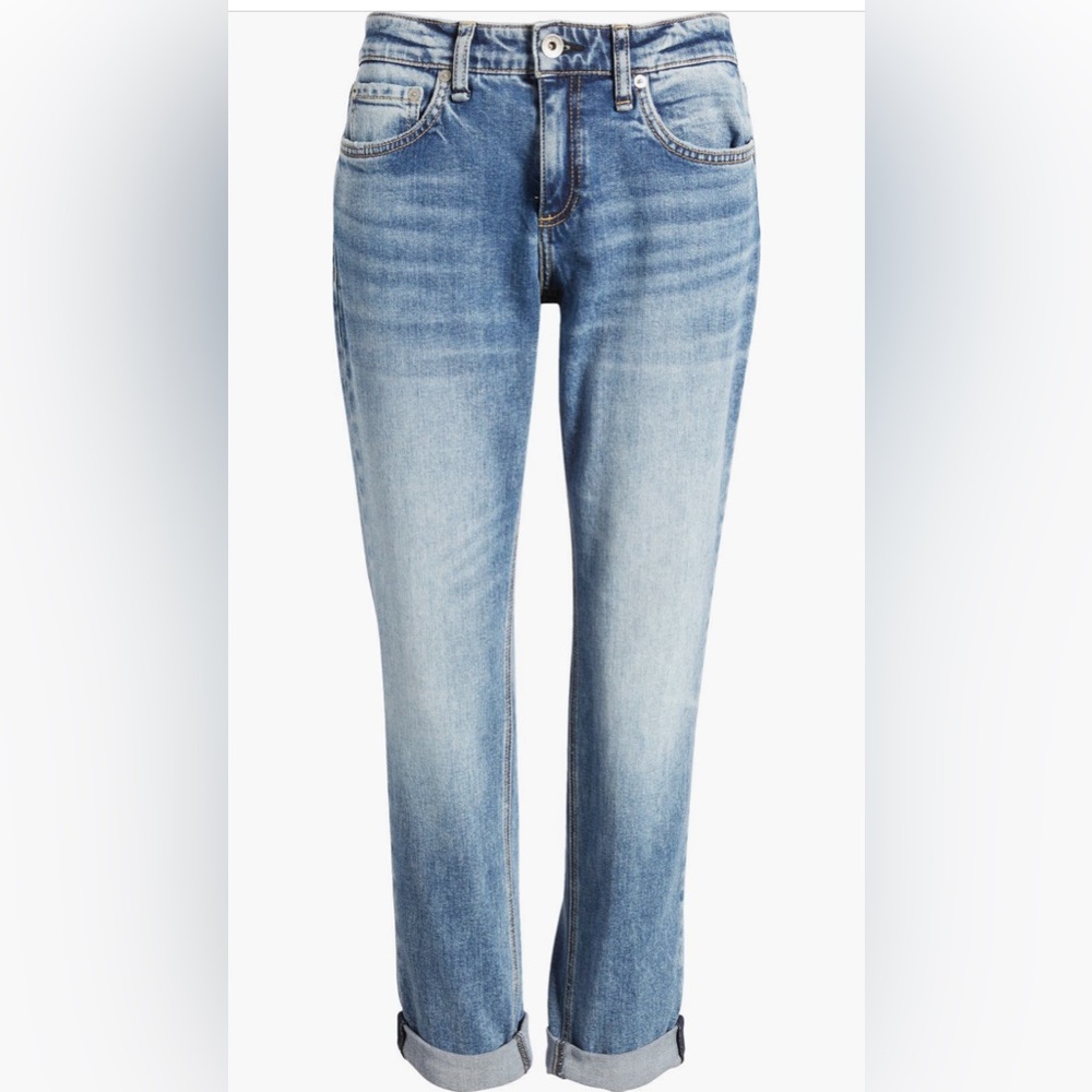 Rag & Bone Dre low-rise slim boyfriend 24